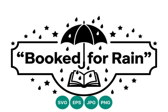 Booked for Rain Umbrella and Book Quote Review