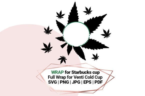 Cannabis Wrap Svg for Starbucks Cup 24Oz Review