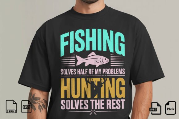 Fishing Hunting Funny Quote Design Review