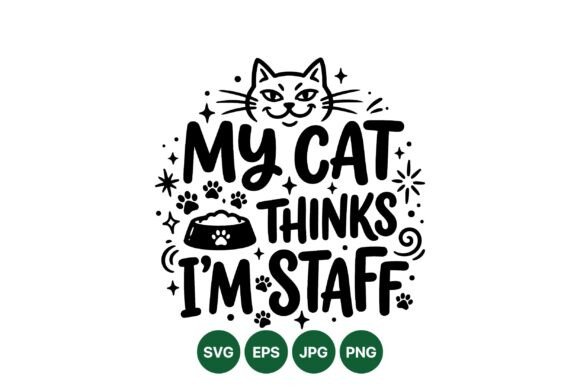 Funny Cat Staff Quote Design Review