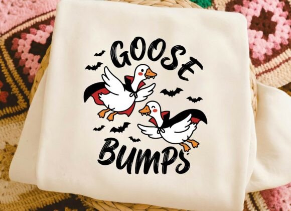 Halloween Goose Bumps Funny SVG PNG Review