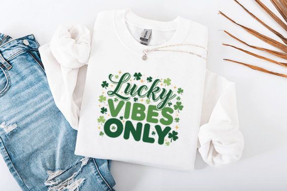Lucky Vibes Only St Patricks Quote Review