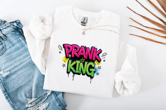 Prank King Funny Quote Party Design Review