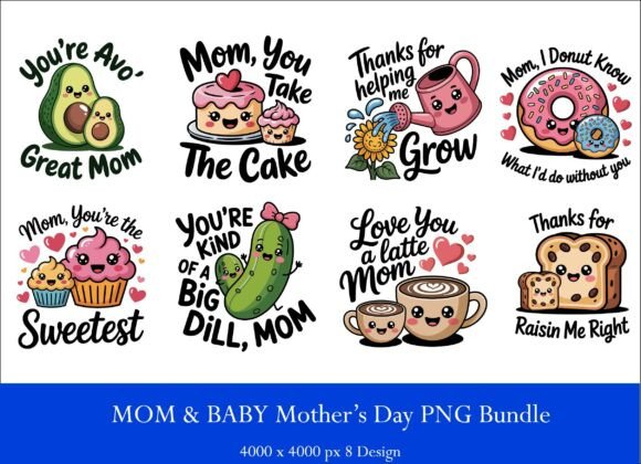 Review: Mom Baby Mother s Day SVG PNG Bundle