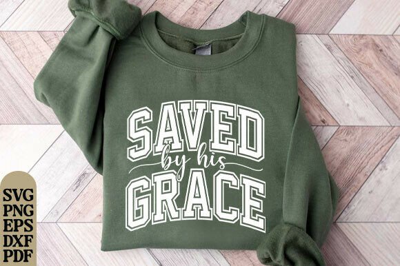Saved by His Grace Png, Faux Quilted SVG Review