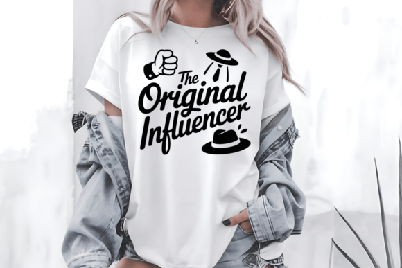 The Original Influencer Dad SVG PNG Review